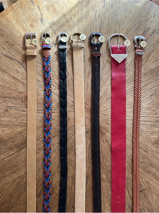 Leather Accessories - Women’s Leather Belts Prices Starting at 12$ Sizes from S to L